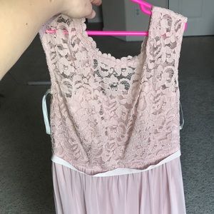 David’s bridal blush Bridesmaid Dress